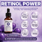Glowmedik Retinol super serum Retinol power targets smoothing and brightening 