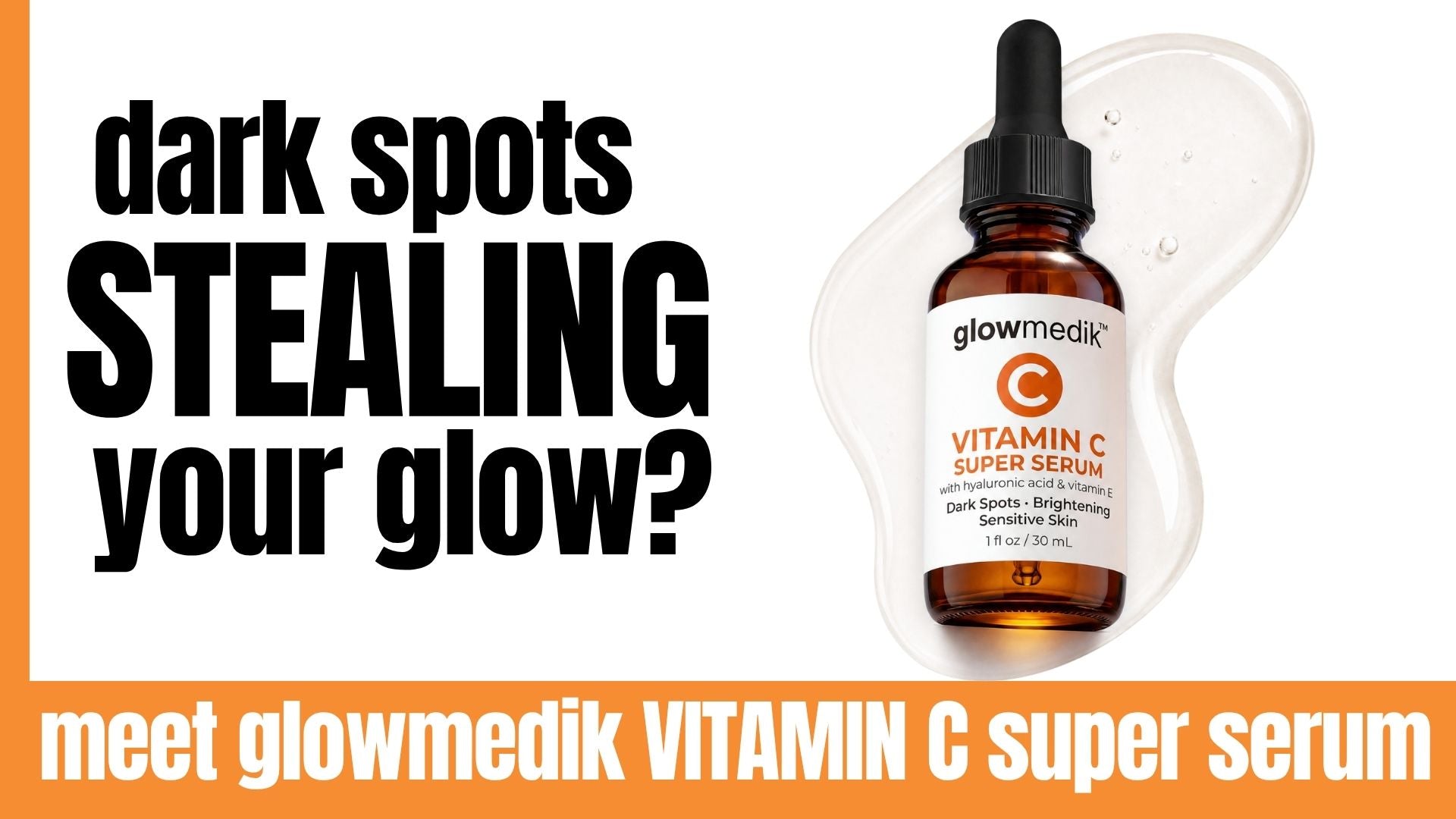 Glowmedik Vitamin C video dark spots